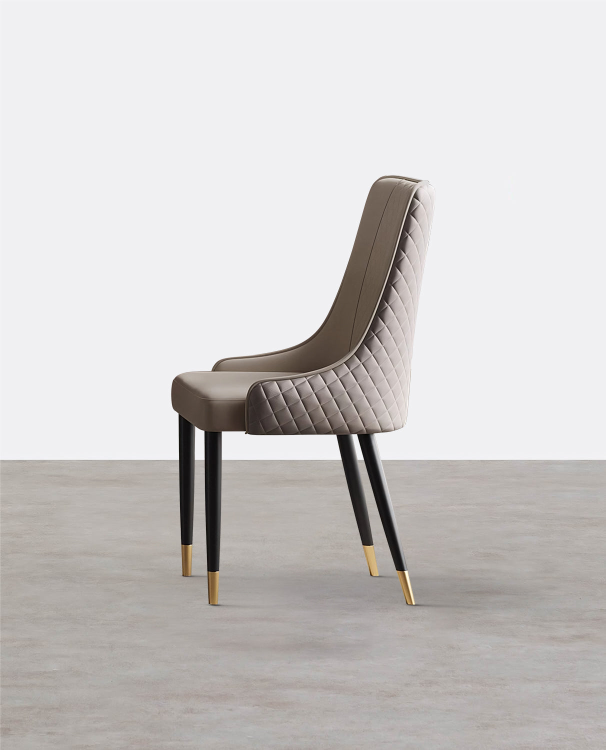Costanza Matching Dining Chairs, Grey-Weilai Concept