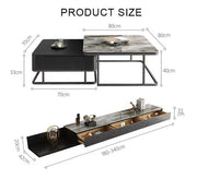 Nathan TV Stand, Sintered Stone-Weilai Concept-Weilai Concept