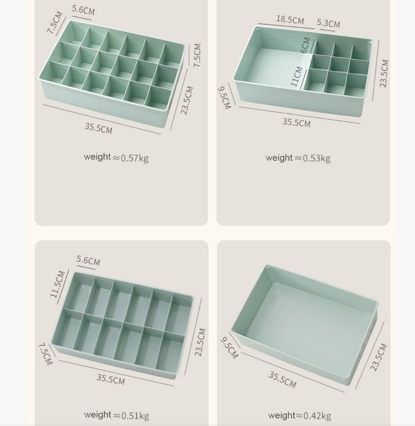 Nordic Underwears Socks Storage Box-Weilai-Weilai Concept