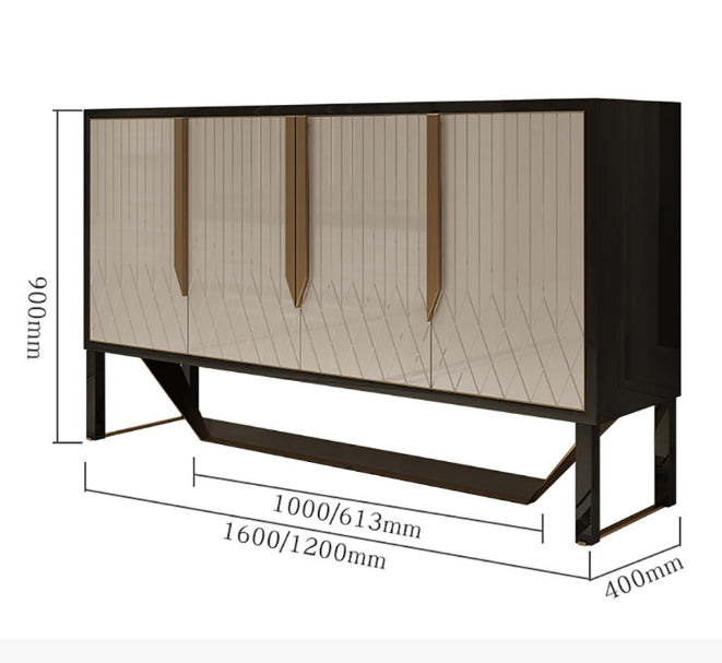 Sideboard, Khaki & Gold with dusk sideboard