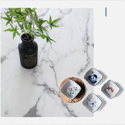 Amsterdam Dining Table, Marble with fold away dining table and chairs