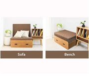 Accordion Folding Single Bed