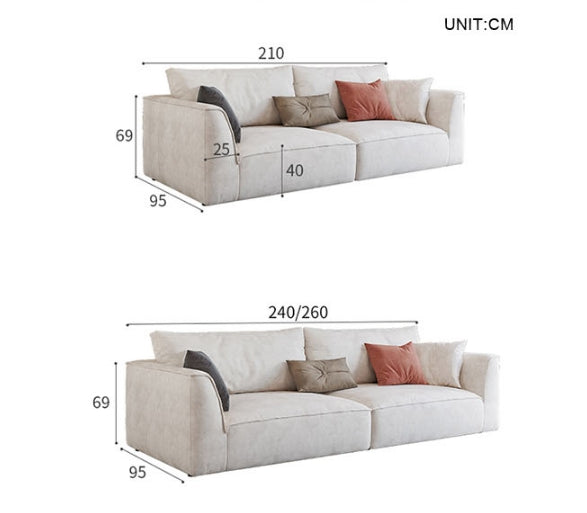 Dexter Two Seater Corner Sofa, Leathaire with leather corner sofa beds