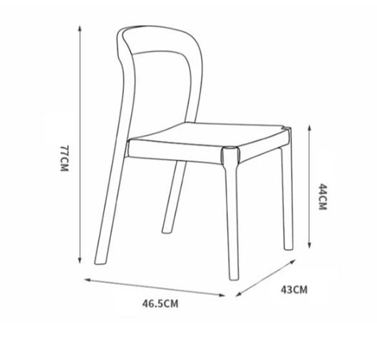 Bonnie Dining Chair, Rattan & Solid Wood-Weilai Concept-Weilai Concept