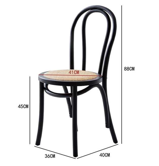 Sonnet Dining Chair, Solid Wood-Weilai Concept-Weilai Concept