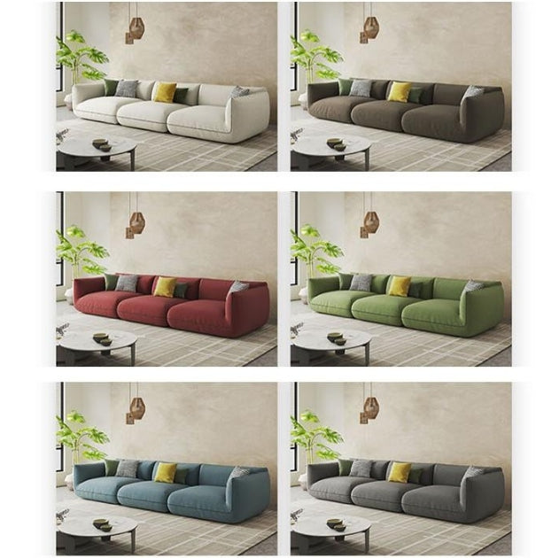 TOFU Agnes Three Seater Corner Sofa, Suede, Modular Sofa with second hand corner sofa bed