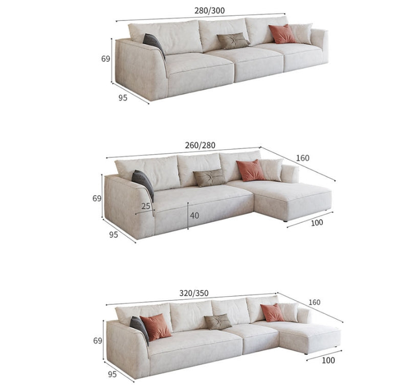 Dexter Two Seater Corner Sofa, Leathaire with leather corner sofa clearance