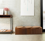 Accordion 3 Seater Bench-Weilai Concept-Weilai Concept