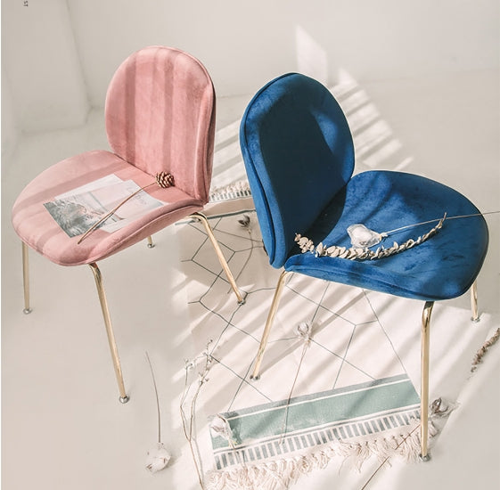 Lule Dining Chair, Velvet-Weilai Concept-Weilai Concept