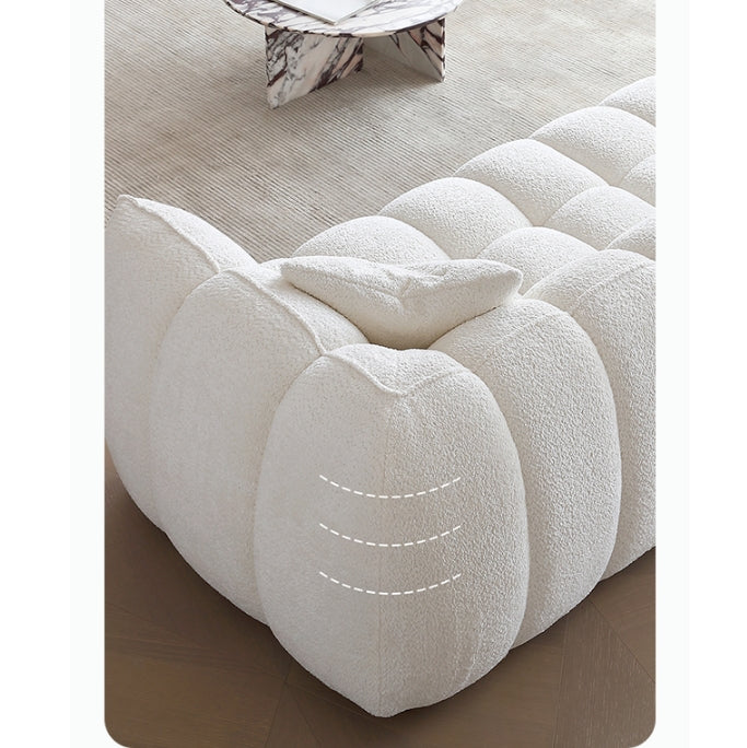 Oxley Pumpkin Single Seater Sofa, Armchair, White with eight seater dining table and chairs