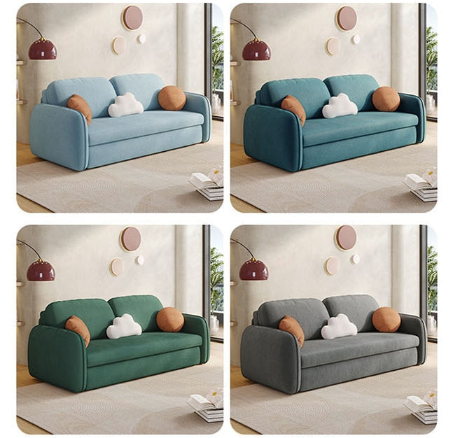 Lunana Two Seater Sofa Bed With Drawer with bed sofa folding