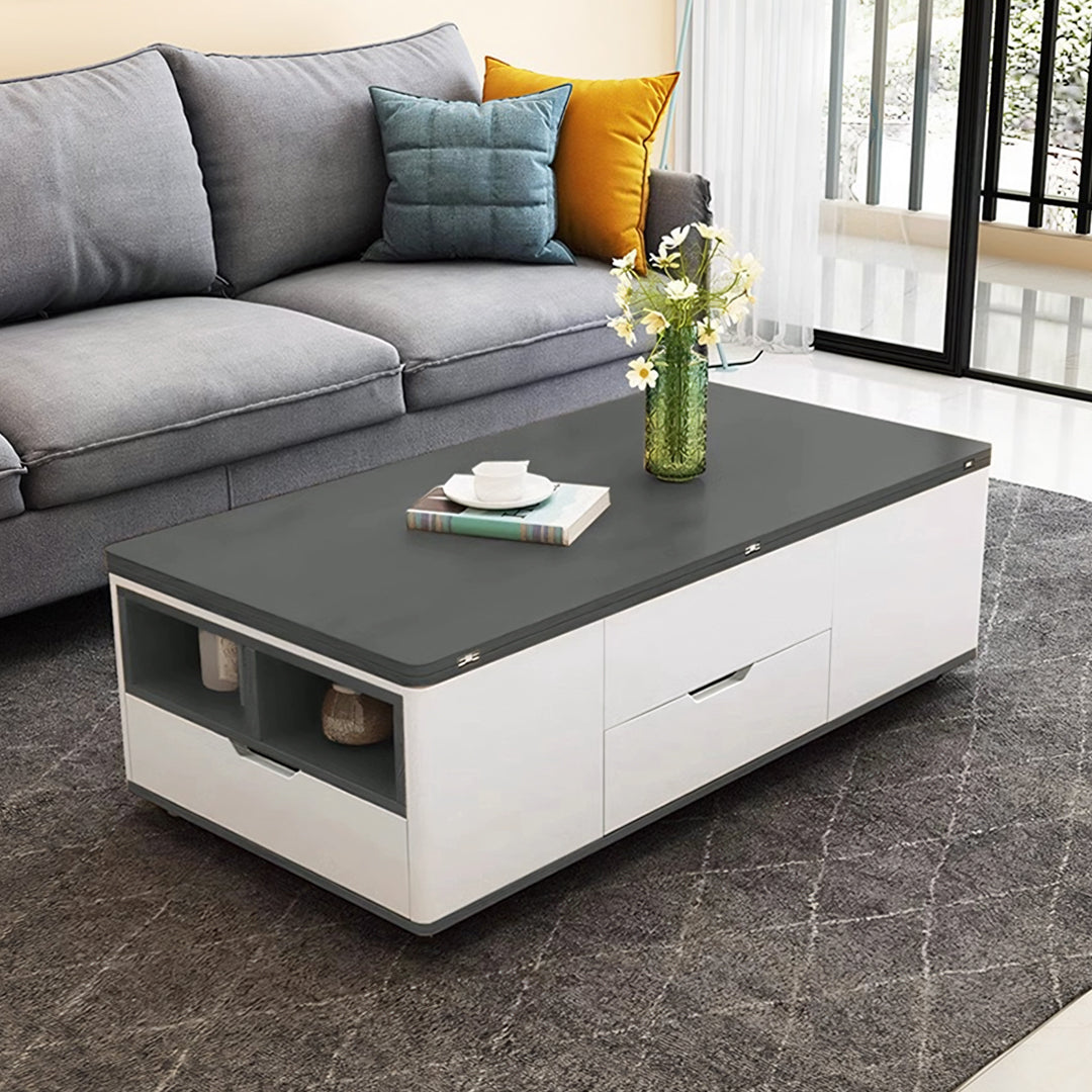 Ruby Lift Top Coffee Table, Multi-Functional Foldable Coffee Table-Color 1-Weilai Concept