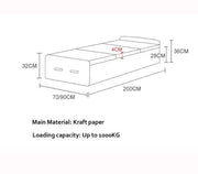 Accordion Folding Single Bed
