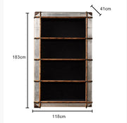 AF55 Aviator Bookcase, Loft Style-Weilai Concept-Weilai Concept