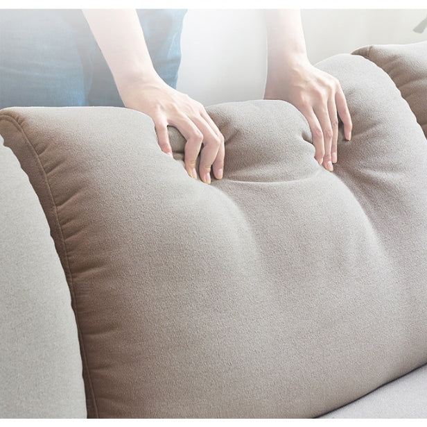Two Seater, Three Seater, Modular Sofa, Off-White Cotton Linen with corner sofas for