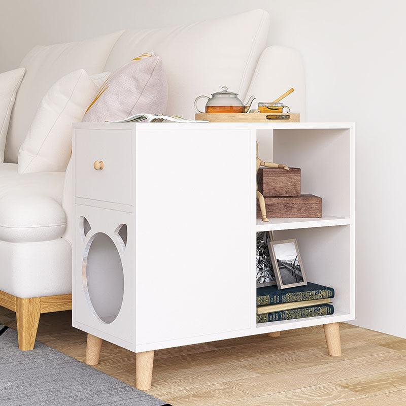 Casali Side Table With Pet House-Weilai Concept-Weilai Concept