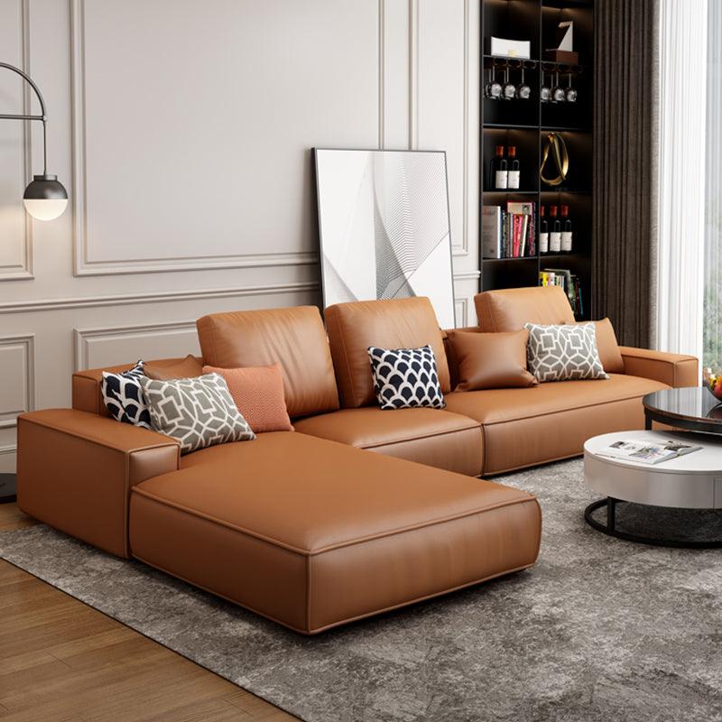 Nevaeh Three Seater Corner Sofa, Leathaire with sofa covers for corner sofa