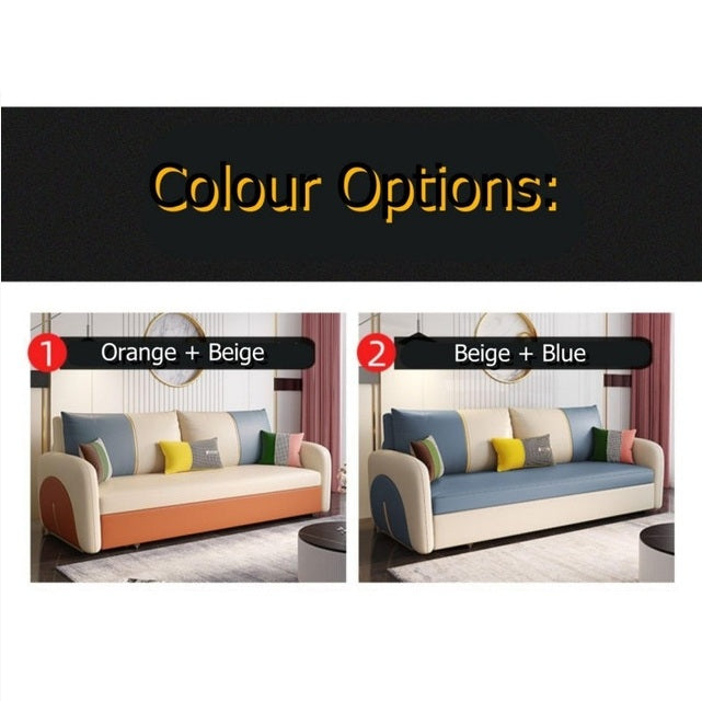 Sibyl Two Seater Sofa Bed with childrens sofa bed