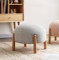 K19 LADYBUG Kid Footstool-Weilai Concept-Grey-Linen-Weilai Concept
