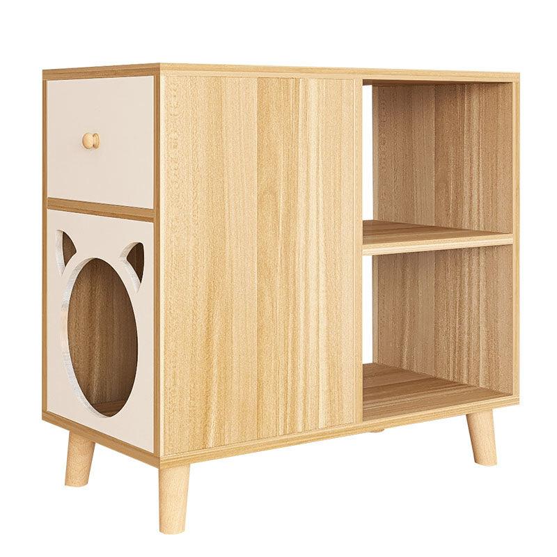 Casali Side Table With Pet House-Weilai Concept-Weilai Concept
