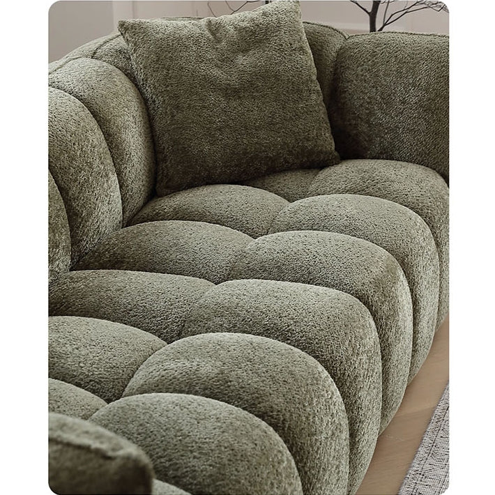 Winslow Pumpin Two Seater, Three Seater Sofa, Boucle with dining table benches