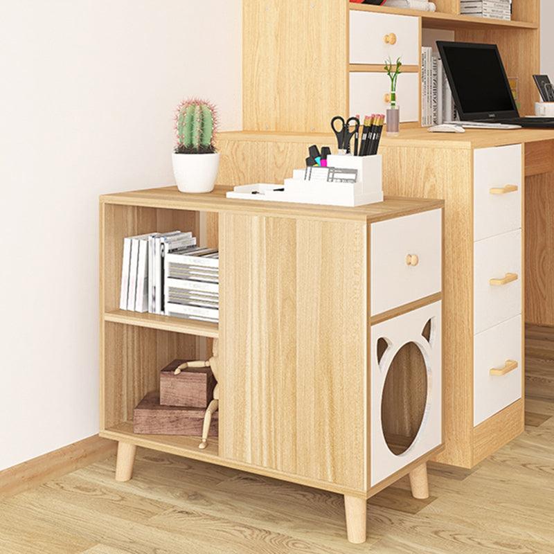 Casali Side Table With Pet House-Weilai Concept-Weilai Concept