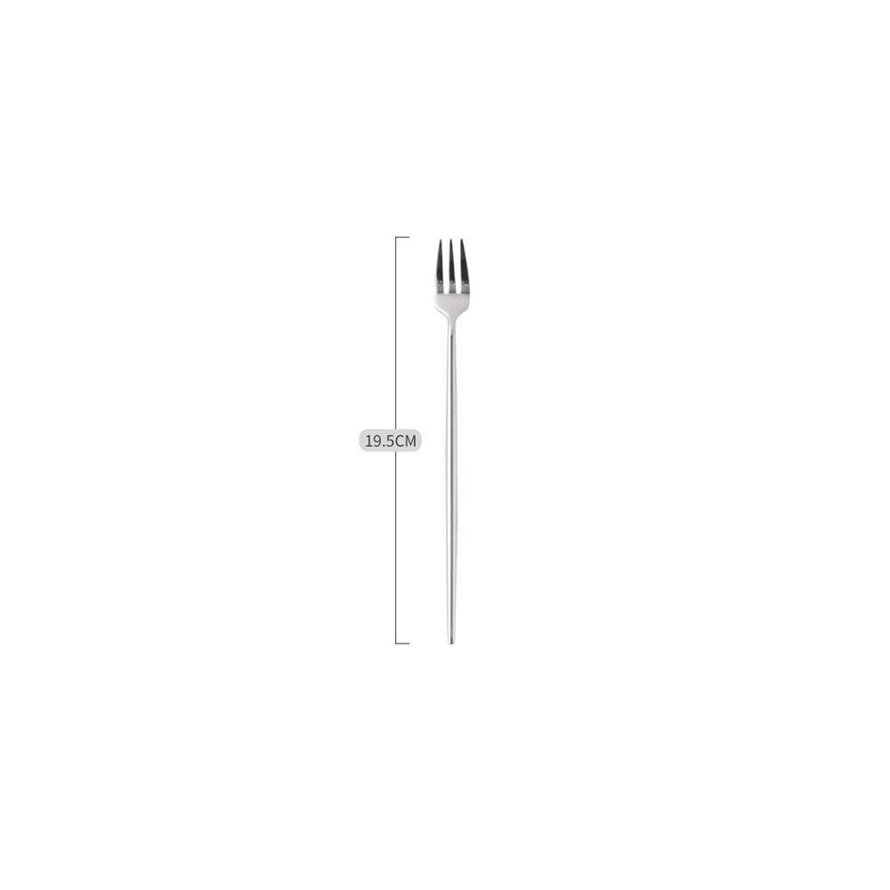 10 Piece Cutlery Set, Sliver-Weilai Concept-Weilai Concept