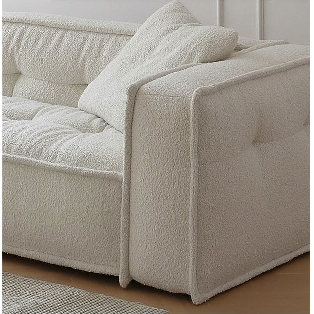 Undra Two Seater, Three Seater Sofa, Boucle with 8 seater dining room table and chairs