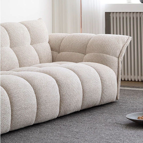 Tristin Two Seater, Three Seater Sofa, Boucle with decorating a dining room table for christmas