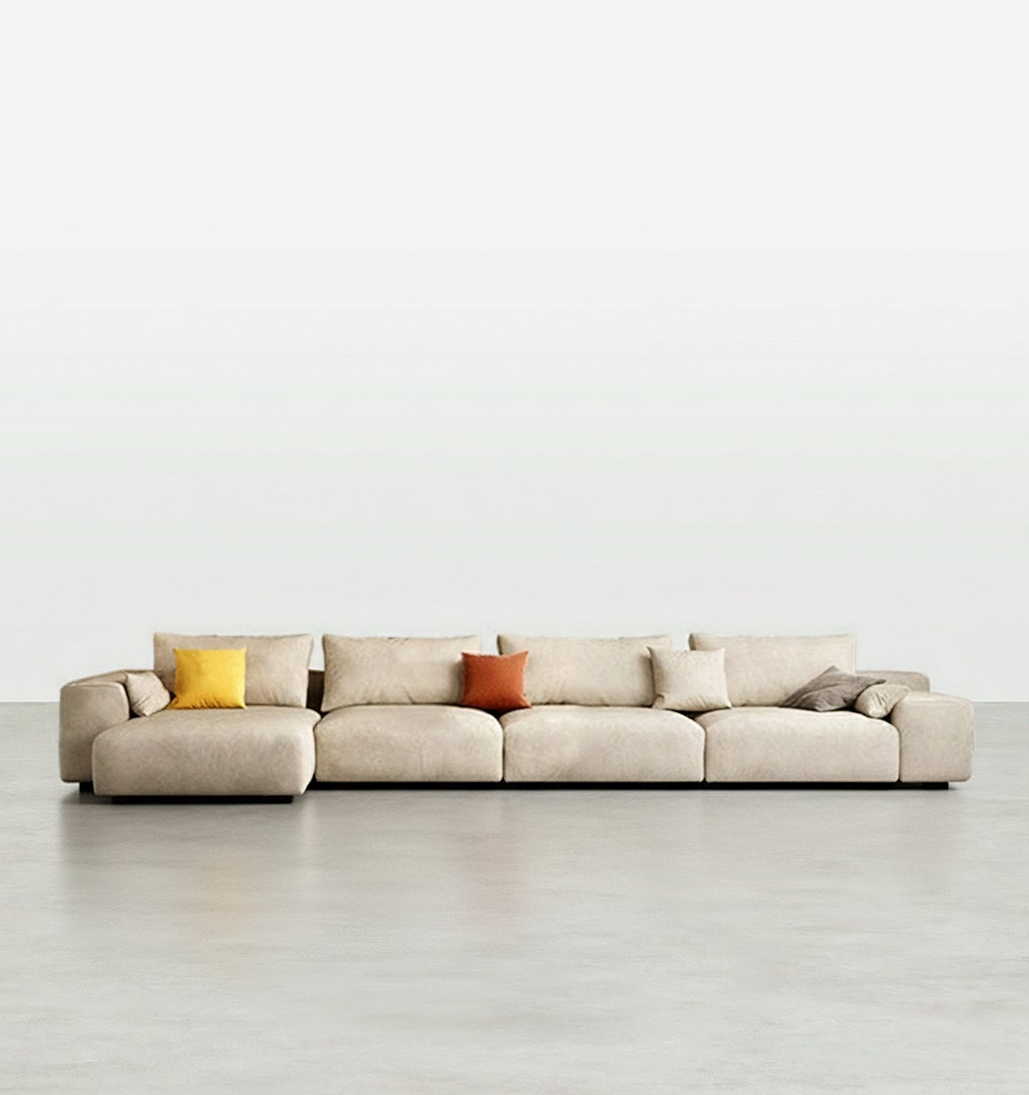 Calvin Four Seater, Five Seater Sofa, Corner Sofa, Leathaire - used corner sofa bed