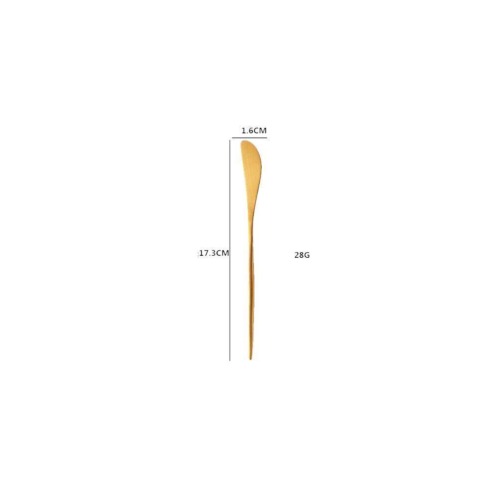 11 Piece Cutlery Set, Gold-Weilai Concept-Weilai Concept