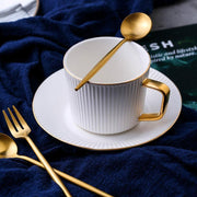 11 Piece Cutlery Set, Gold-Weilai Concept-Weilai Concept