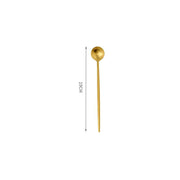 11 Piece Cutlery Set, Gold-Weilai Concept-Weilai Concept