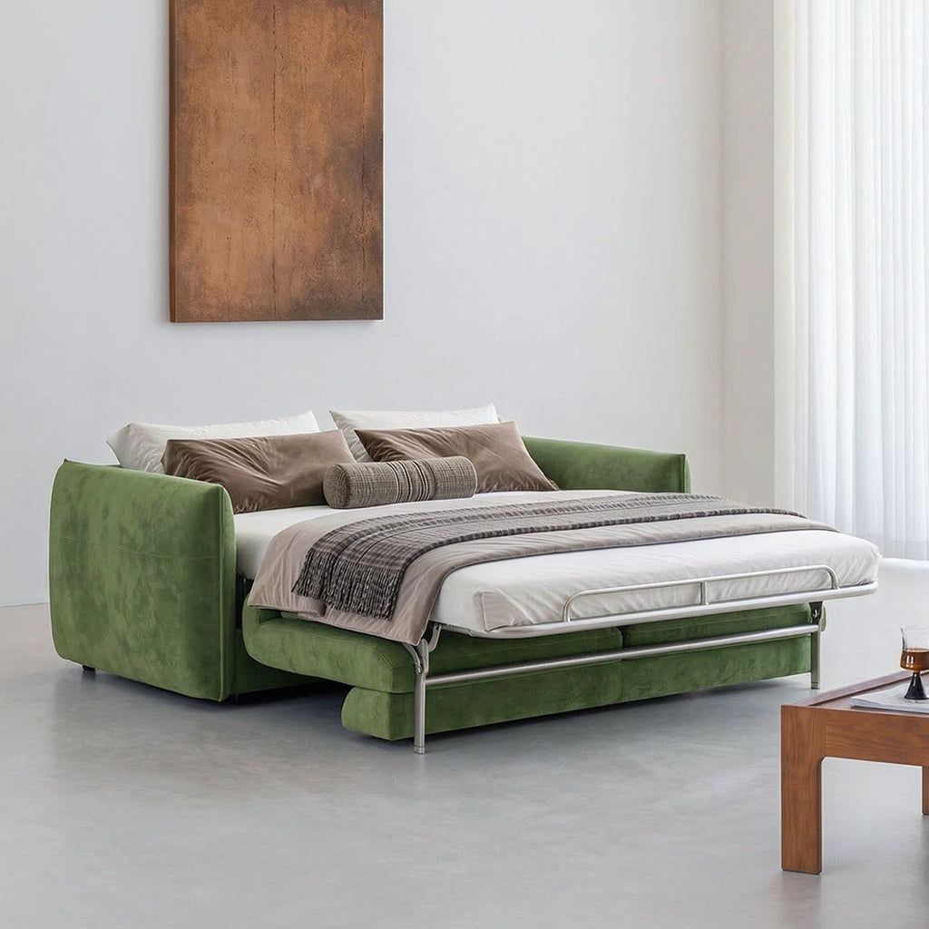 Kaur Two Seater Sofa Bed, Pull Out Sleeper Sofa Bed, More Colours