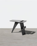 Pallas Side Table, With Magazine Rack-Weilai Concept