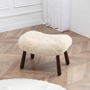 Philip Arc Sheepskin Armchair And Ottoman-Weilai Concept-Weilai Concept