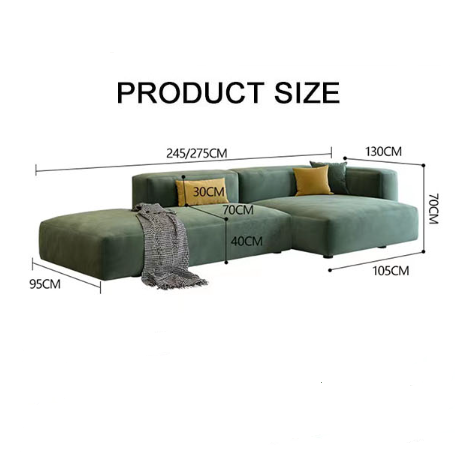 Valentina Three Seater Sofa, Four Seater, Corner Sofa, Velvet with left or right corner sofa
