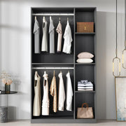KA9372 Wardrobe, Different Sizes Available-Weilai Concept-Weilai Concept