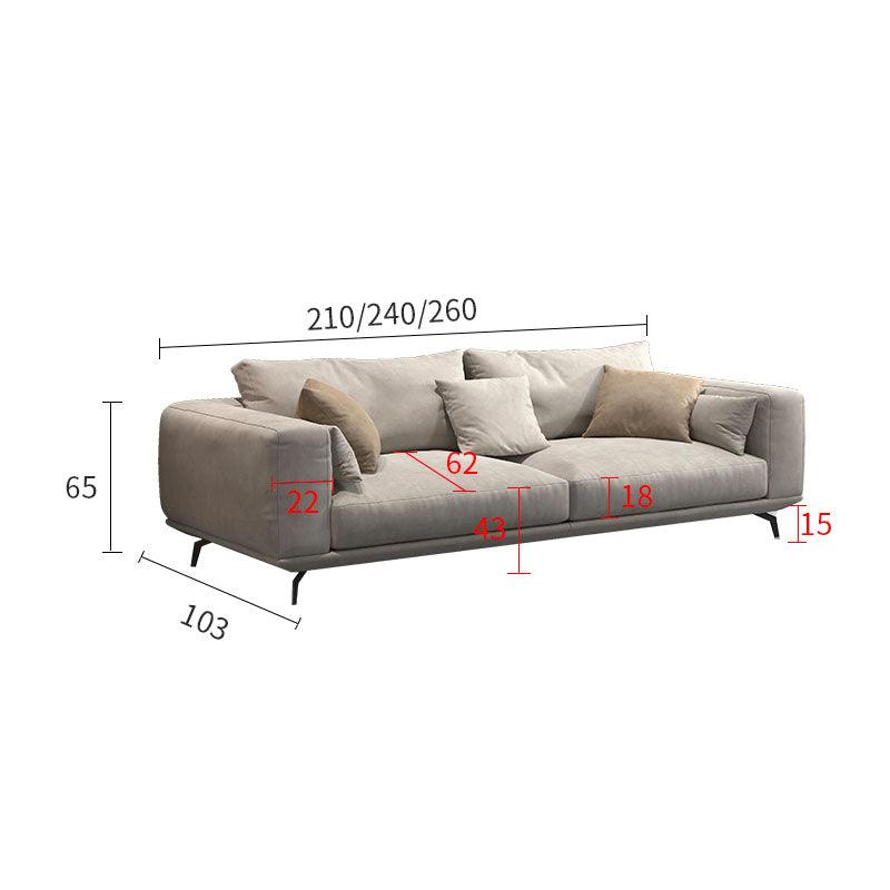 Two / Three Seater Sofa, Leathaire with corner sofa with storage