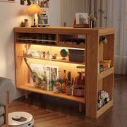 Melissa Folding Bar Table With Sideboard with folding leaf dining table