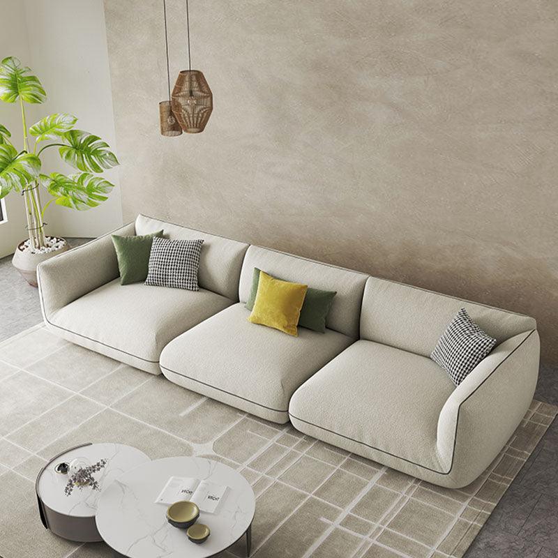 TOFU Agnes Three Seater Corner Sofa, Suede, Modular Sofa with pink corner sofas