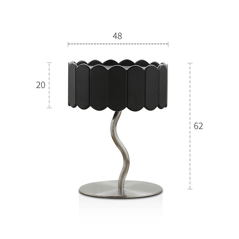 Sinclair Bedside Table, Black with wayfair dining tables