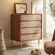 Alexande Chests Of Drawers, Cabinet-Weilai Concept-Cherry Wood Colour-Weilai Concept