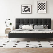 Stella King Size / Super King Size Bed, Black-Weilai Concept-Weilai Concept