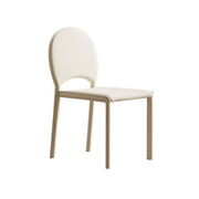 Yedda Dining Chair, Cream-Weilai Concept-Weilai Concept