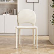Yedda Dining Chair, Cream-Weilai Concept-Weilai Concept