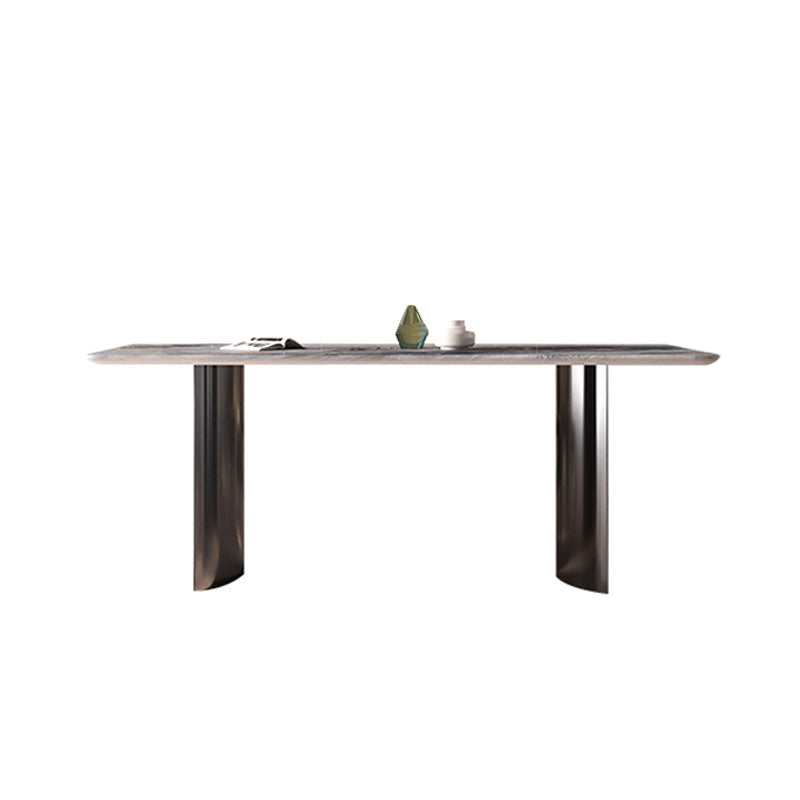 Doris Dining Table, Mable with 6 seater round dining table