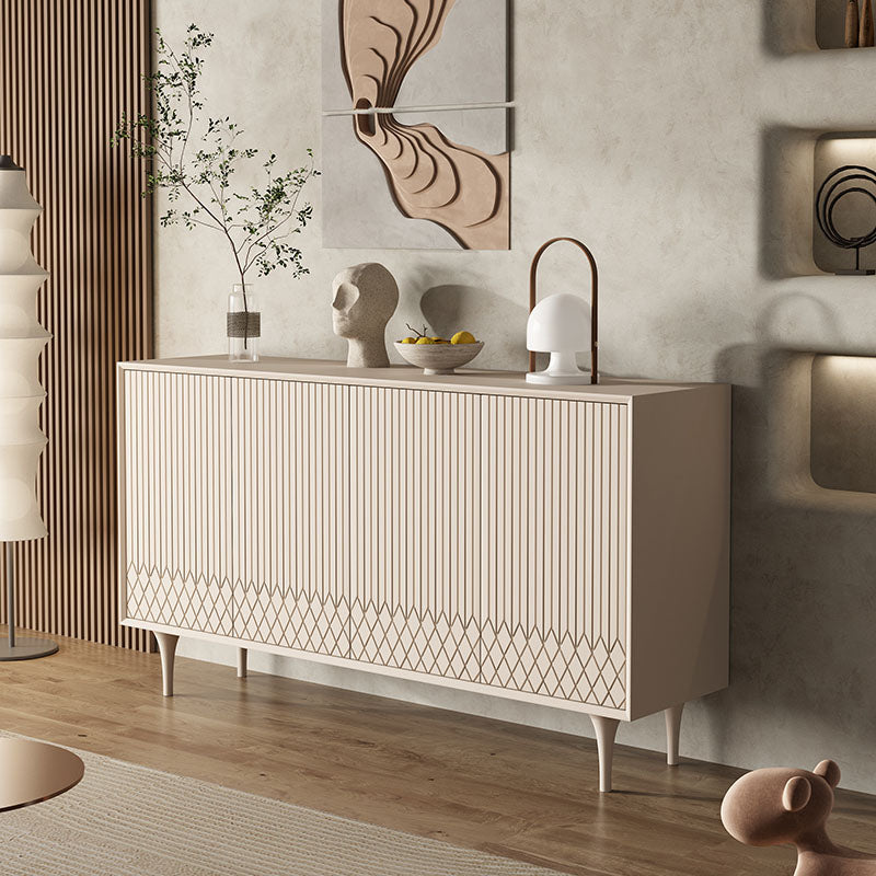 Admon Sideboard, Cream - glass sideboards