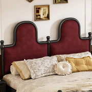 Ingrid King Size /Super King Size Bed, Velvet-Weilai Concept-Weilai Concept
