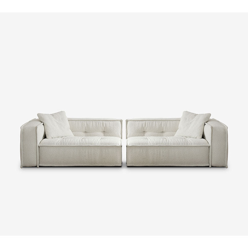 Undra Two Seater, Three Seater Sofa, Boucle with barker and stonehouse dining table